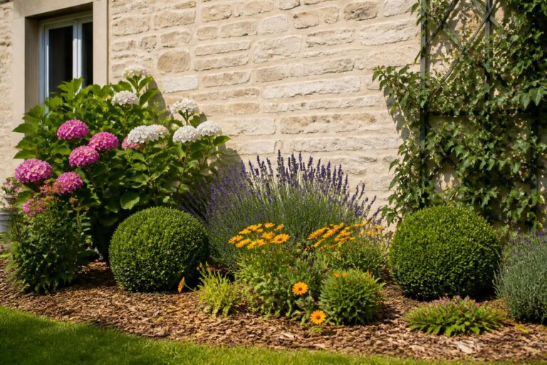 découvrez comment aménager un massif contre le mur de votre maison en choisissant les plantes adaptées et en suivant nos conseils pour un agencement harmonieux et sécurisé.