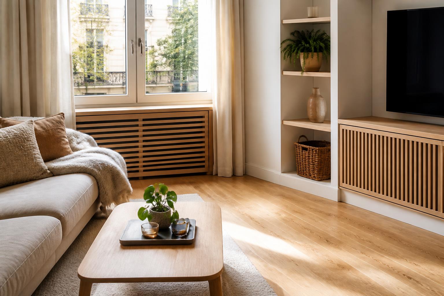 découvrez des astuces ingénieuses pour dissimuler vos tuyaux de chauffage tout en assurant une diffusion optimale de la chaleur dans votre intérieur.