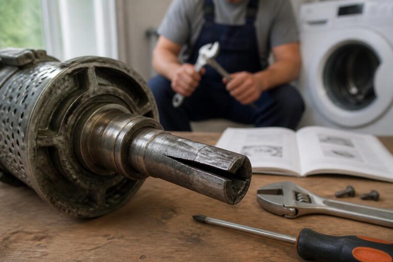 découvrez comment diagnostiquer et réparer un axe de tambour de machine à laver cassé. conseils pratiques pour décider s'il faut réparer ou remplacer votre appareil.