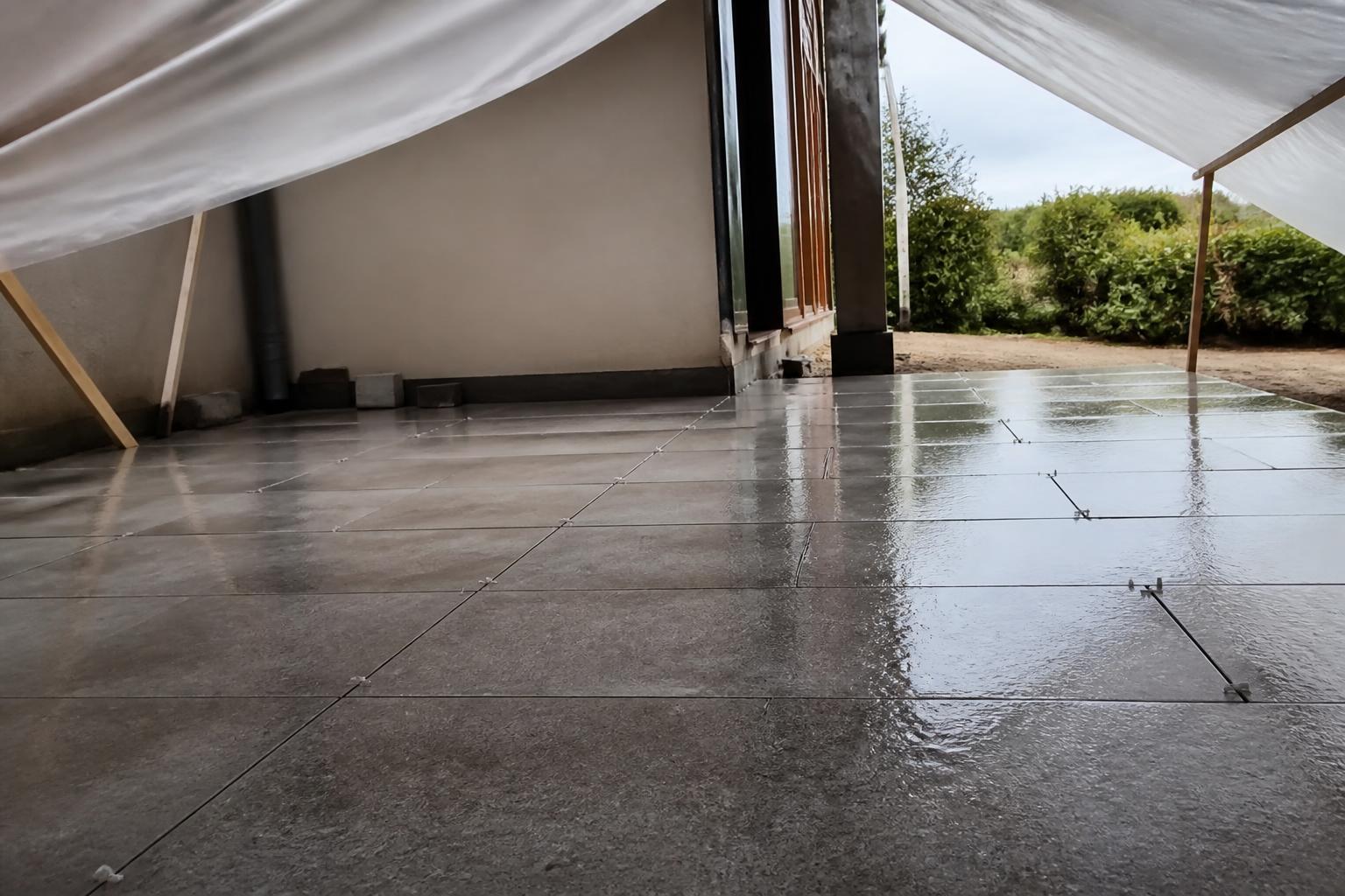 découvrez combien de temps il faut attendre pour que le joint de carrelage extérieur sèche avant une pluie, afin d'assurer une finition durable et résistante aux intempéries.