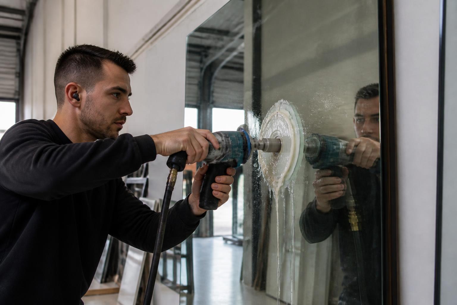 découvrez les techniques professionnelles pour percer un miroir sans le fissurer, avec des conseils et outils spécialisés de vitrier pour un travail précis et sécurisé.