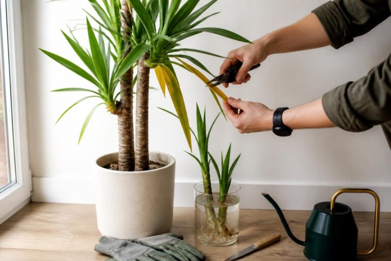 découvrez comment redonner vie à votre yucca grâce à notre guide complet qui vous explique toutes les étapes pour le sauver, le tailler correctement et le bouturer efficacement.