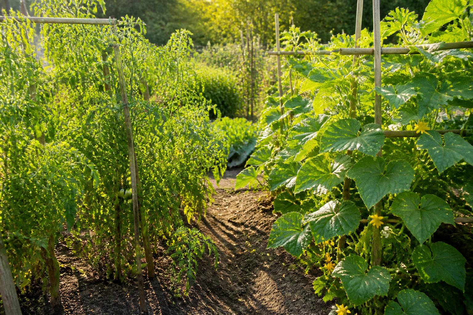 découvrez si le concombre et la tomate forment un duo gagnant ou un conflit au potager, avec des conseils pour réussir leur culture côte à côte.