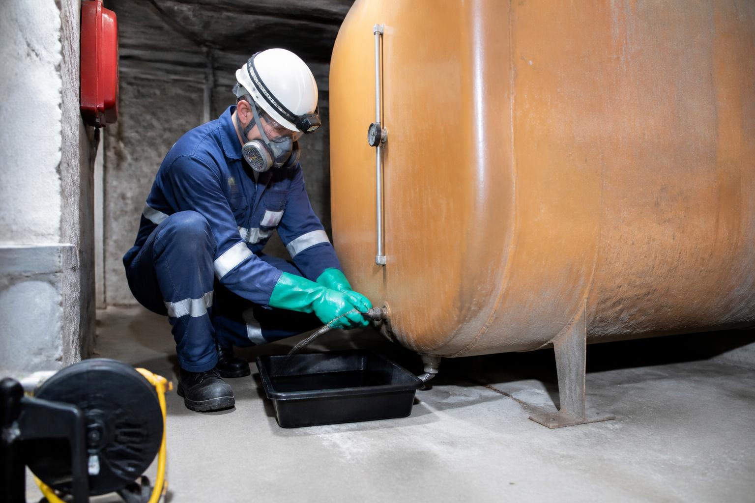 découvrez les dangers mortels méconnus de la découpe d'une cuve à fioul à la disqueuse et apprenez les précautions essentielles pour éviter les accidents graves.