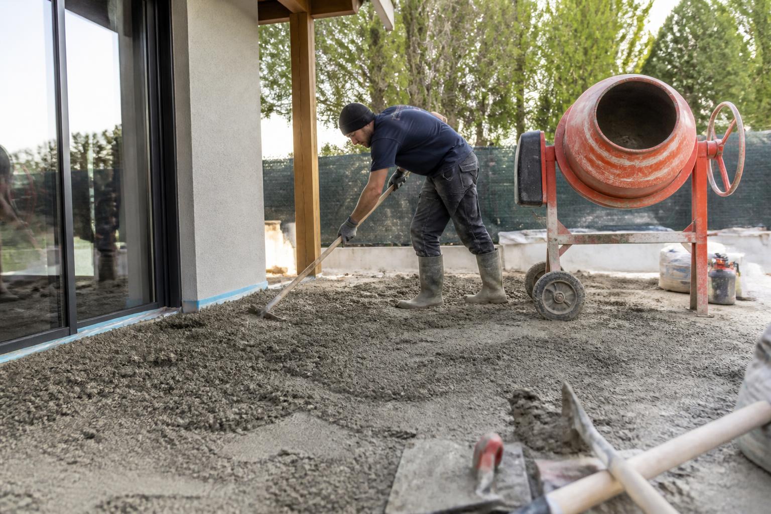 découvrez la méthode infaillible pour un dosage parfait de la chape maigre en bétonnière et obtenez un béton de qualité optimale à chaque préparation.