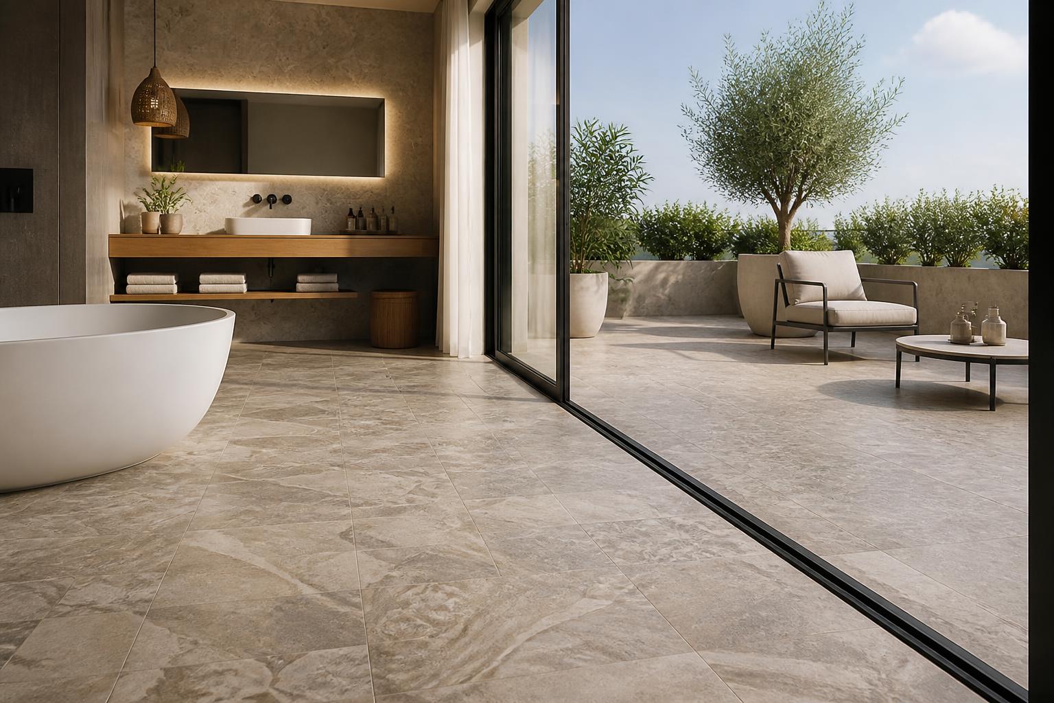 découvrez comment choisir un carrelage unique qui allie confort intérieur et élégance extérieure, parfait pour sublimer votre salle de bain et terrasse sans compromis.