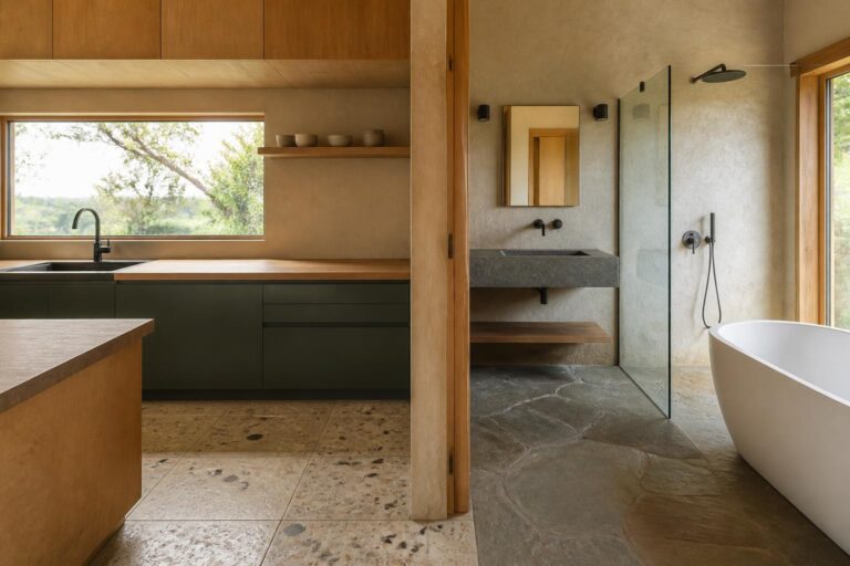 découvrez comment sublimer votre cuisine et salle de bain avec des revêtements écologiques, durables et esthétiques pour un intérieur sain et élégant.