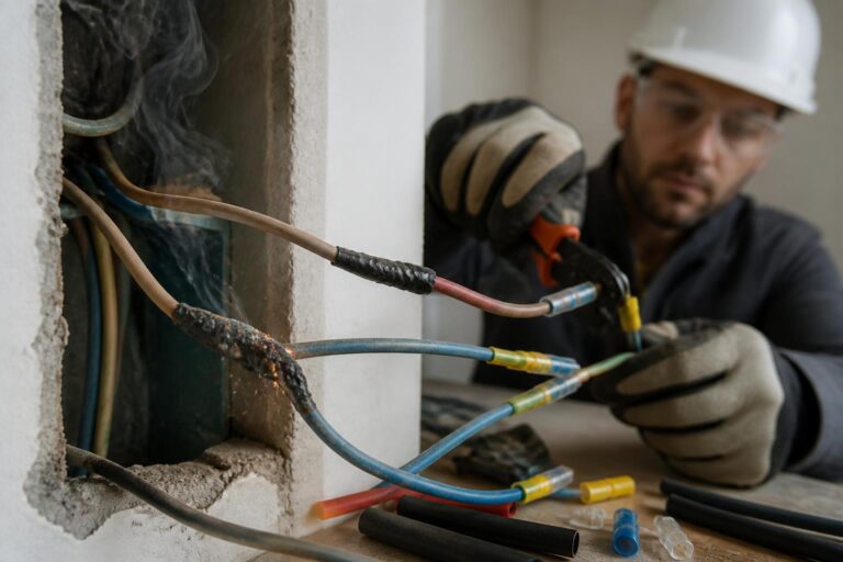découvrez pourquoi les épissures électriques sont interdites, les dangers qu'elles représentent, et apprenez les méthodes sûres pour réparer vos installations électriques en toute sécurité.