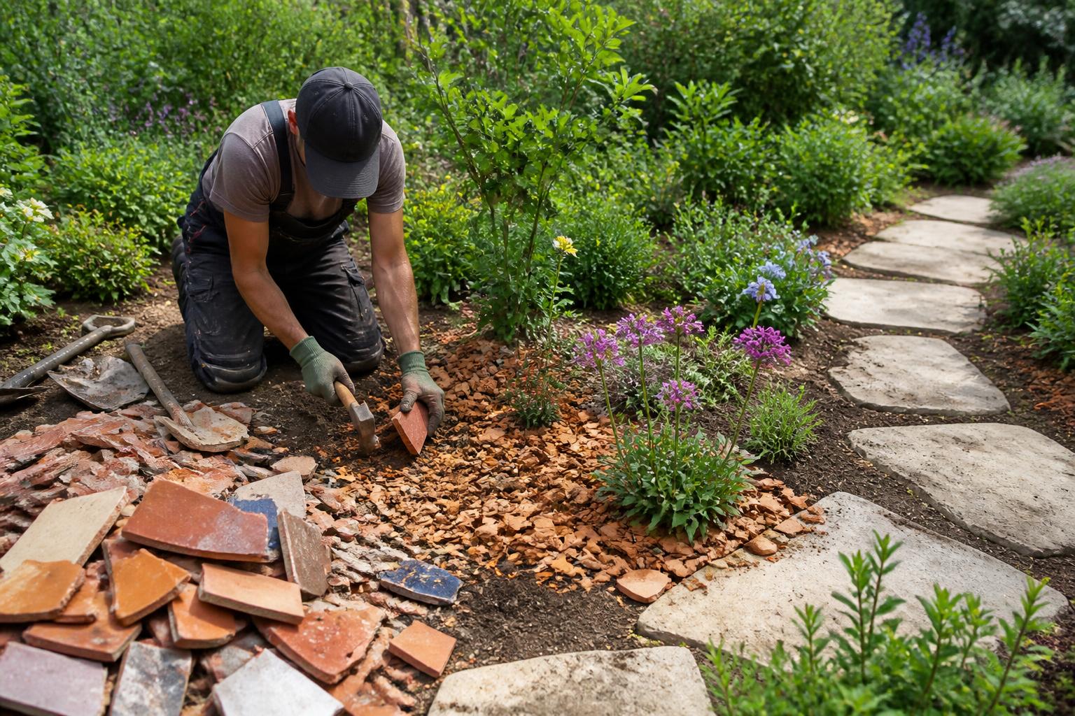 découvrez comment transformer facilement des tuiles en paillage ou remblai avec notre guide pratique étape par étape, pour un jardin durable et esthétique.
