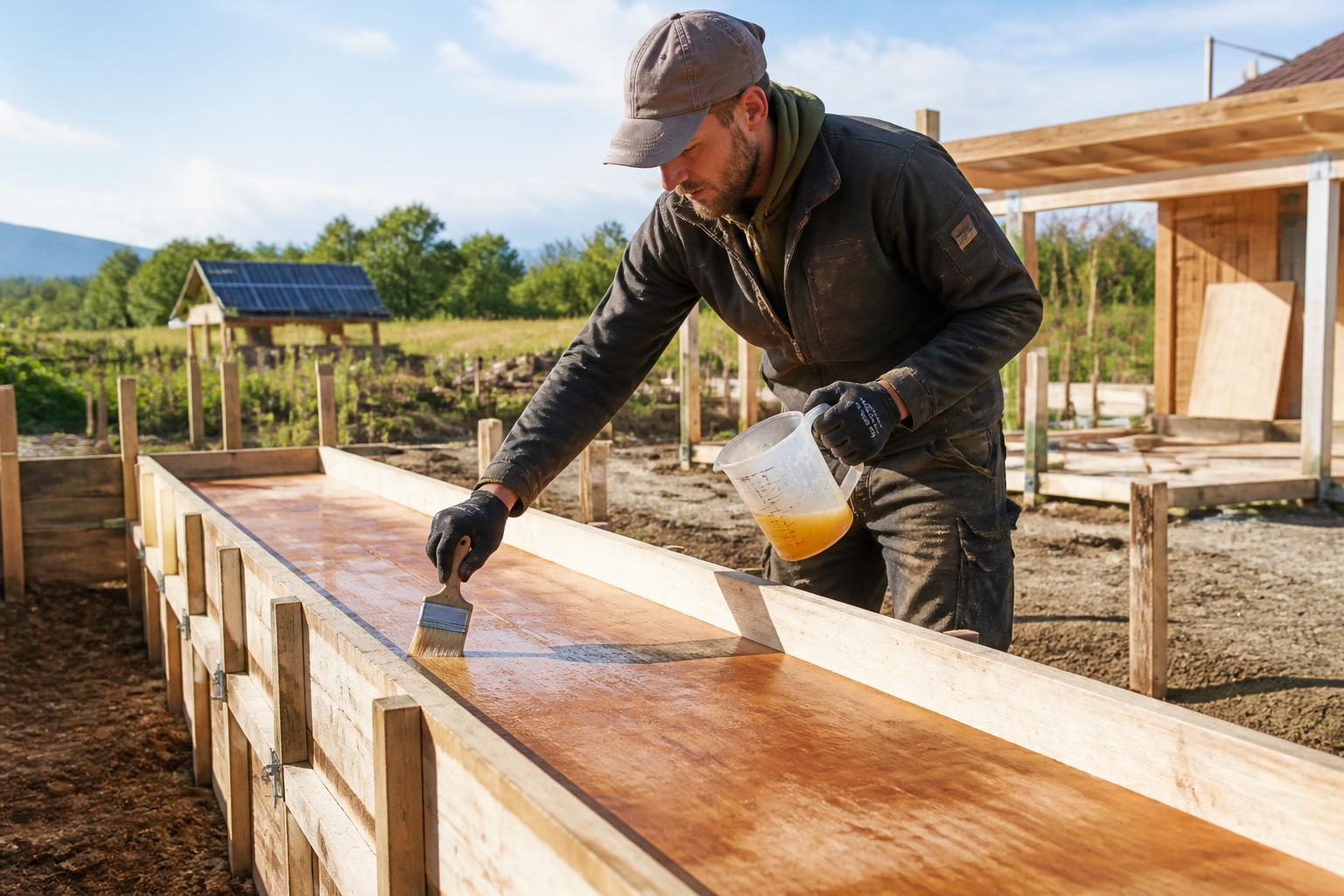 découvrez des alternatives écologiques et des recettes maison d'huile de décoffrage pour un béton respectueux de l'environnement, alliant efficacité et durabilité.