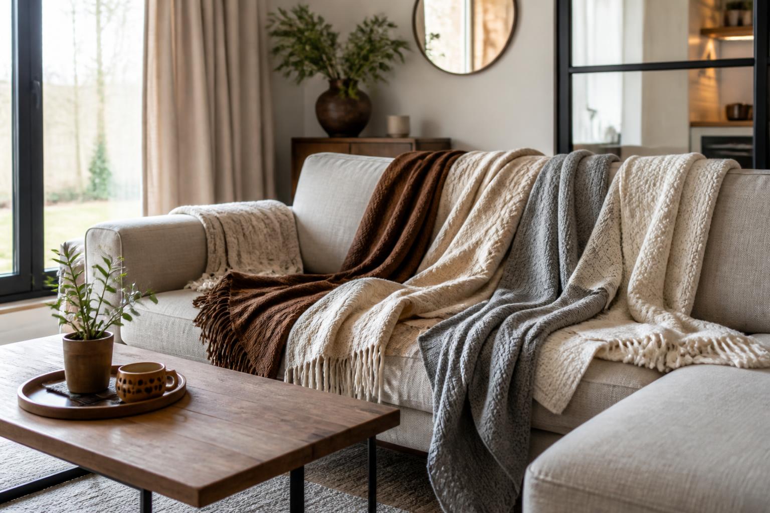 découvrez comment le plaid devient l'accessoire incontournable pour apporter chaleur et confort à votre intérieur, créant une ambiance cosy et accueillante chez vous.