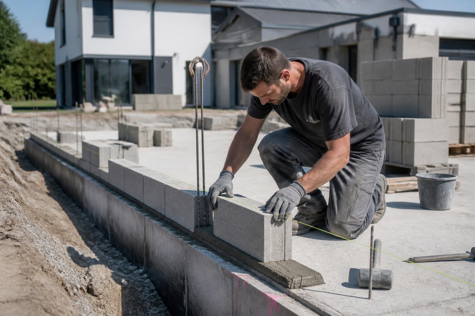 découvrez les délais à respecter et les risques à connaître pour poser des parpaings sur une fondation fraîche afin d'assurer la solidité et la durabilité de votre construction.