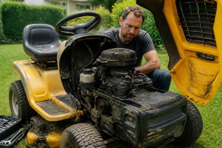 découvrez pourquoi votre tracteur tondeuse cale dès que vous engagez les lames. explorez les causes courantes et trouvez des solutions efficaces pour réparer et éviter ce problème.