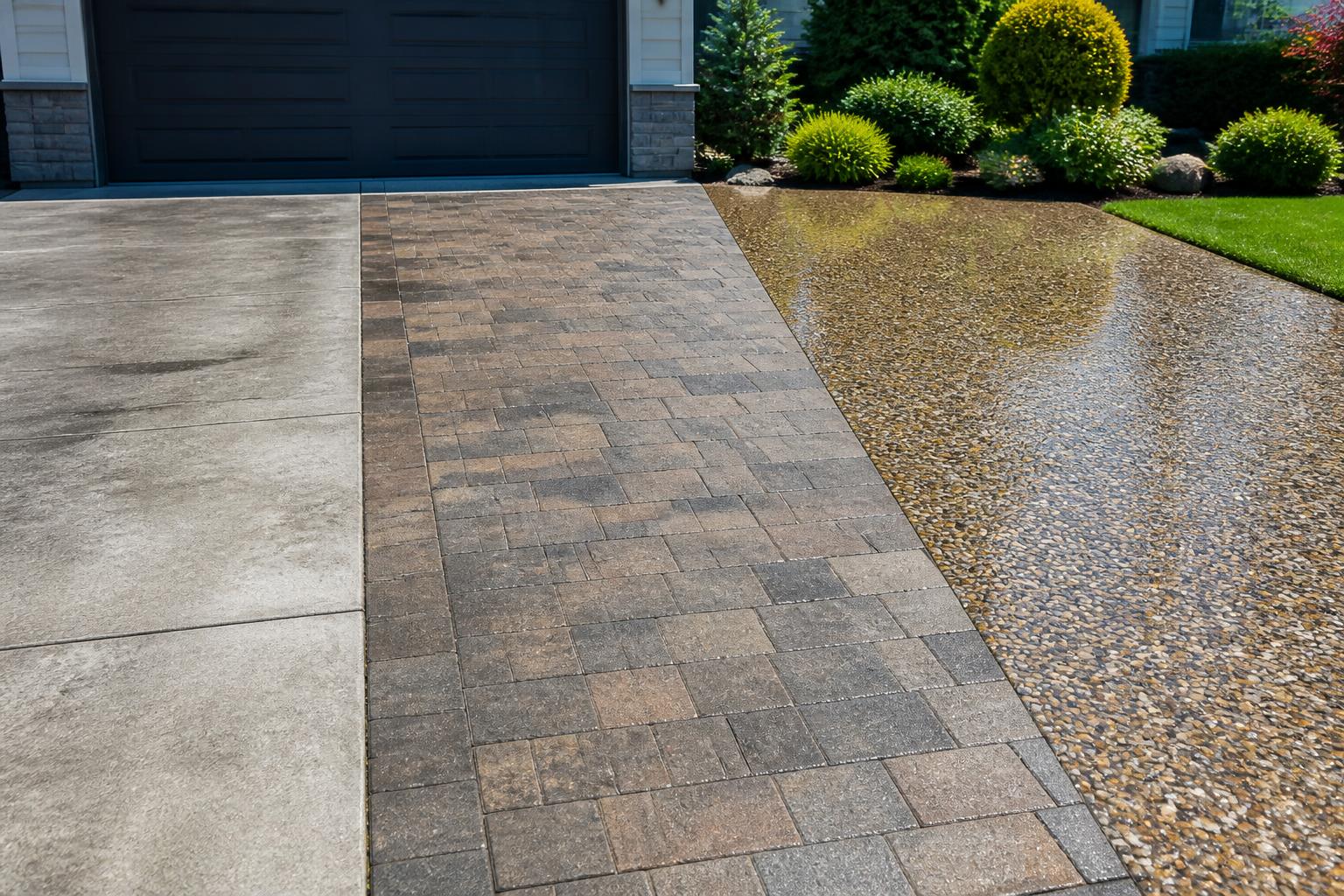 découvrez les meilleures options pour remplacer la dalle béton dans votre garage ou allée, alliant esthétique, durabilité et facilité d'entretien.