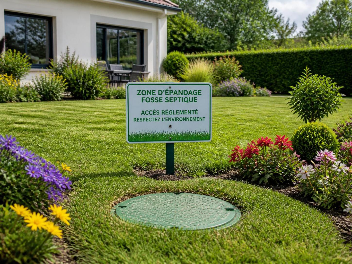 découvrez quelles plantations et constructions sont autorisées sur une zone d'épandage de fosse septique pour assurer la sécurité et le bon fonctionnement de votre installation.