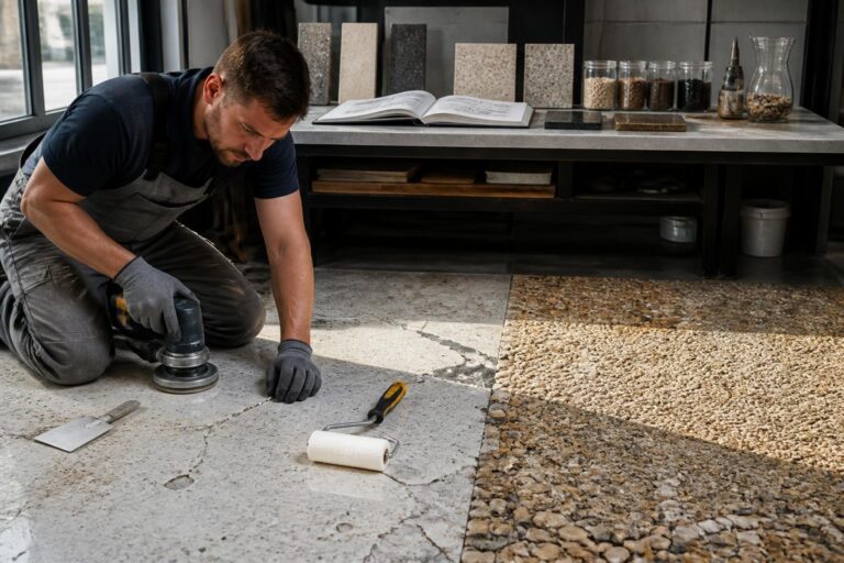 découvrez comment identifier les problèmes courants de la résine de marbre et des tapis de pierre, comprendre leurs causes, et maîtriser les techniques de réparation efficaces pour restaurer leur beauté.
