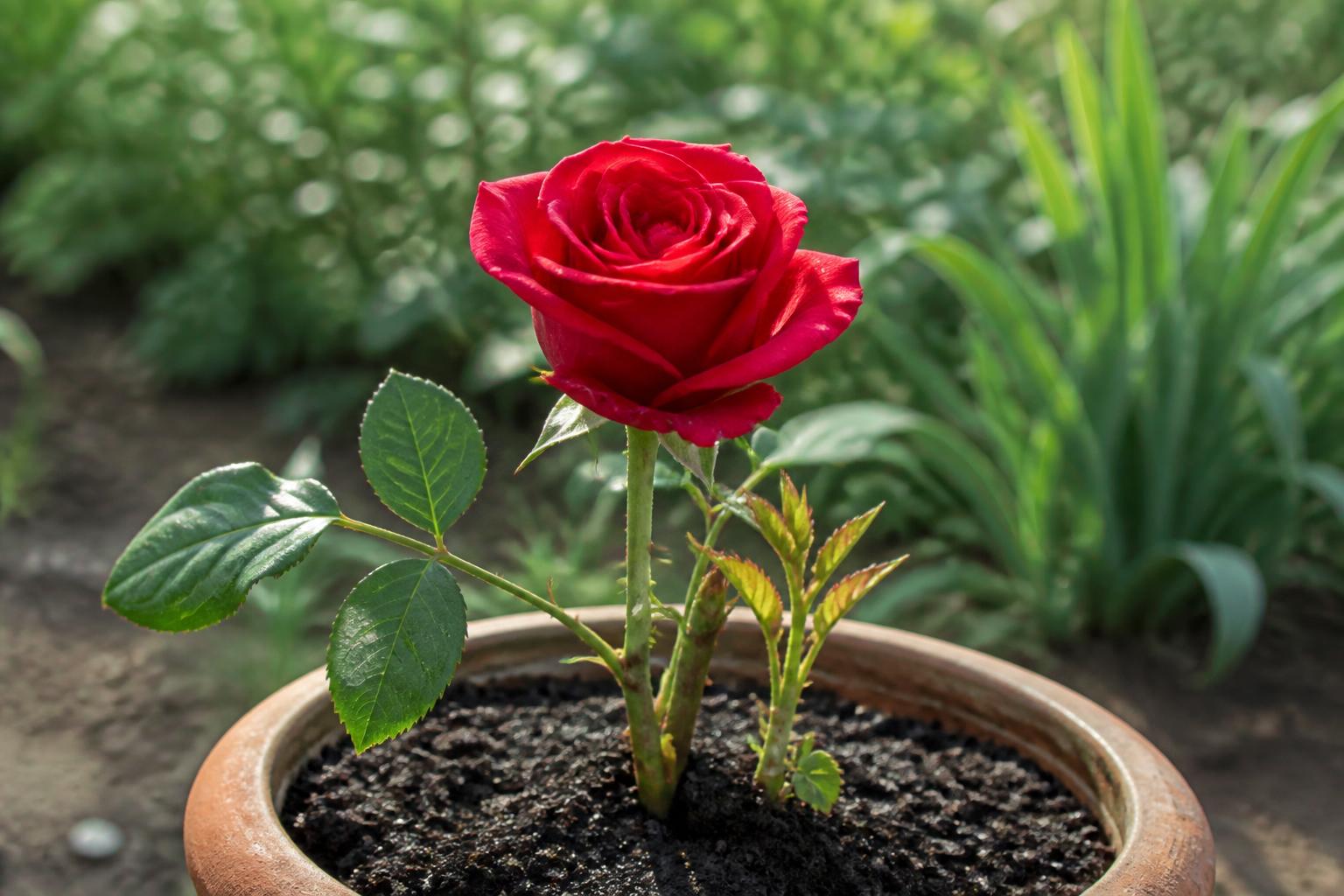 découvrez comment replanter une rose coupée et lui redonner vie en favorisant la croissance de ses nouvelles pousses grâce à nos conseils pratiques et faciles à suivre.