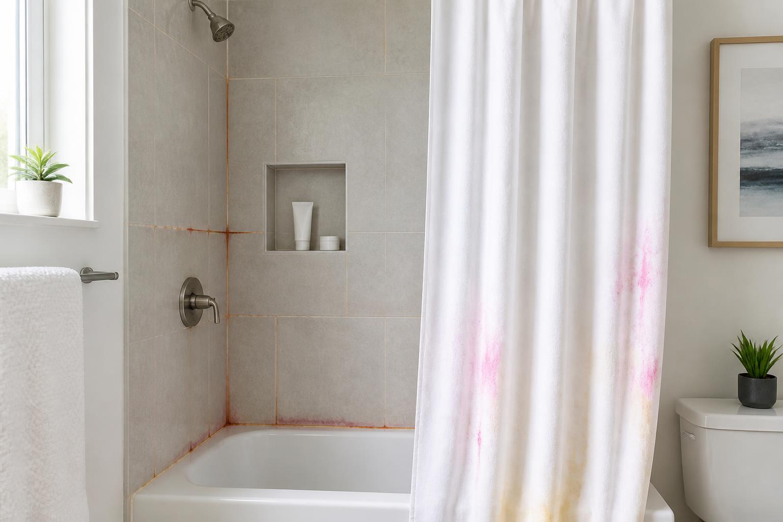 découvrez comment identifier et éliminer efficacement les taches orange dans la douche causées par la bactérie serratia et la rouille, pour une salle de bain propre et saine.