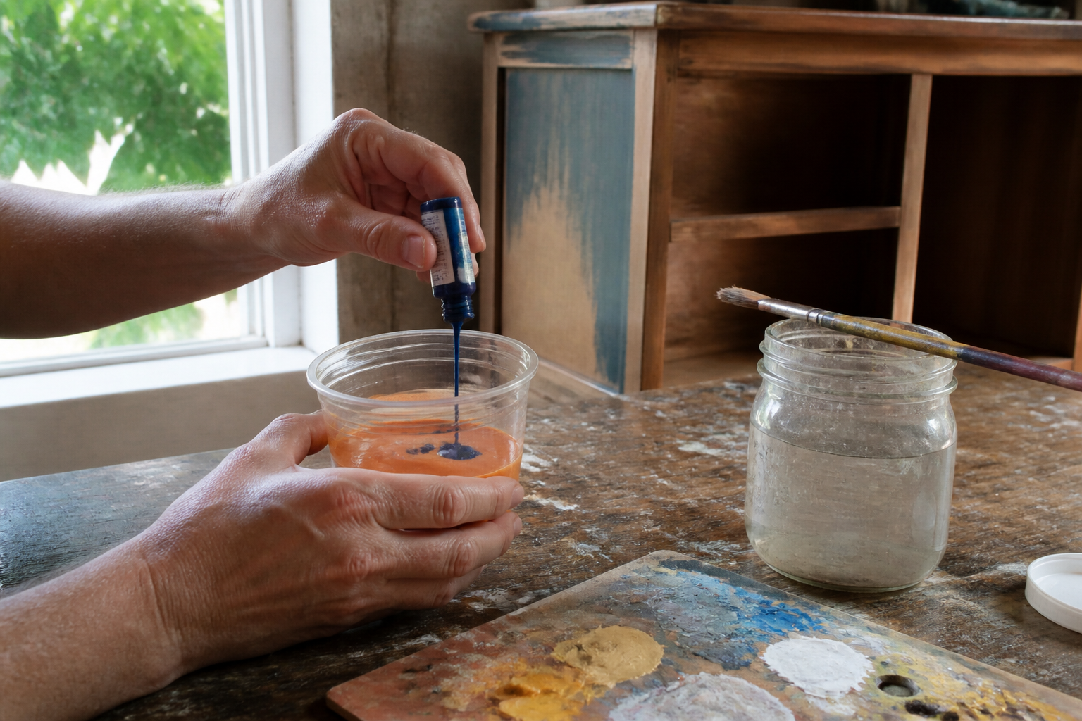 Comment obtenir la couleur marron en mélangeant des peintures ?