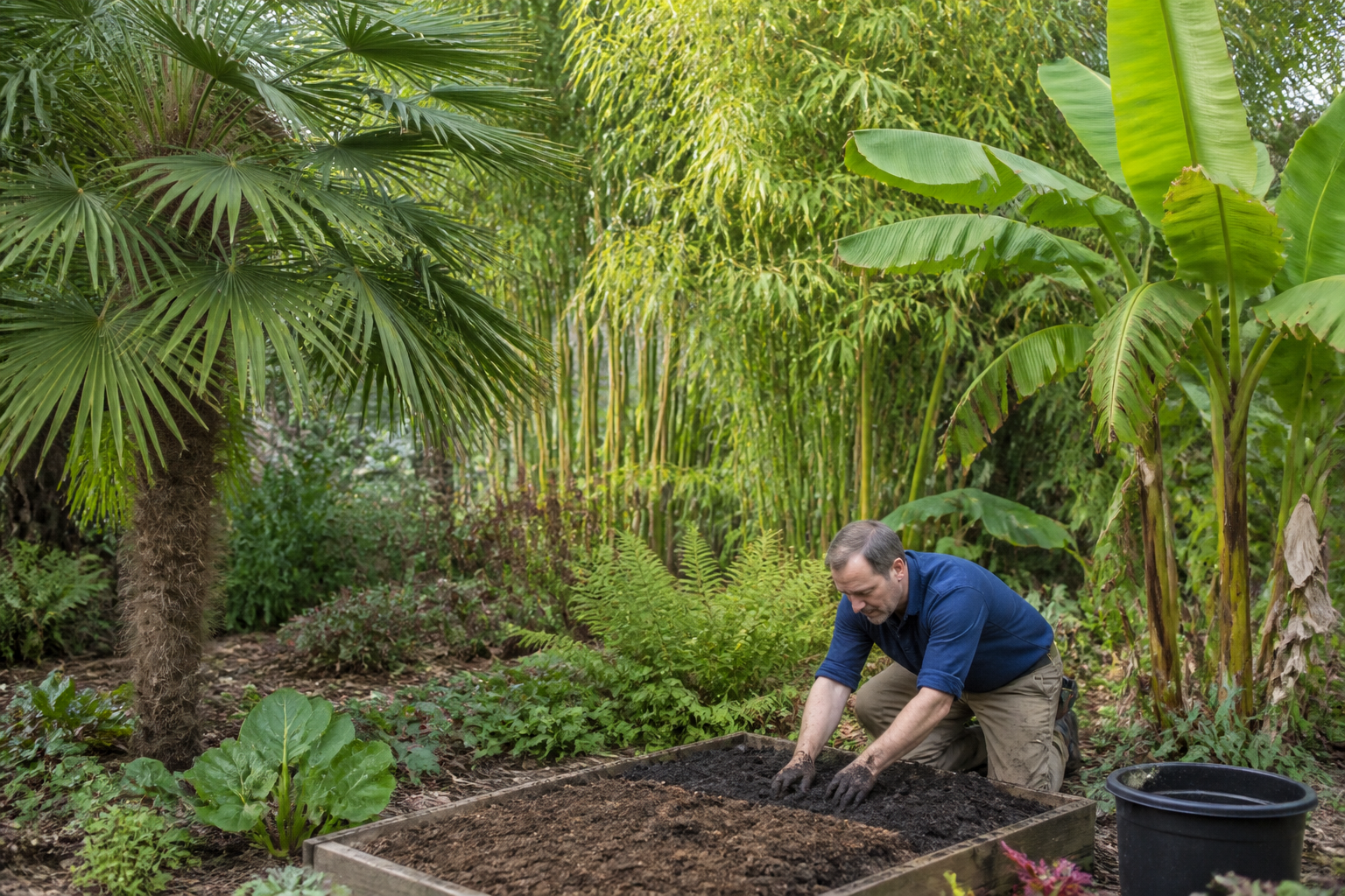 Créer un jardin tropical chez soi, étape par étape
