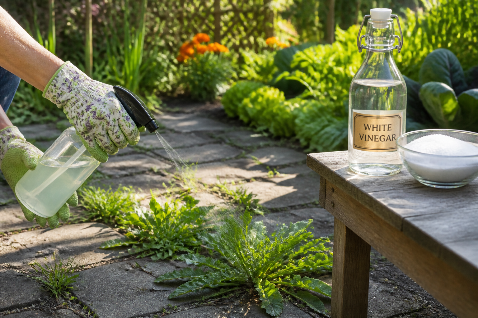Désherbant naturel : quelles solutions efficaces pour un jardin sans pesticides ?