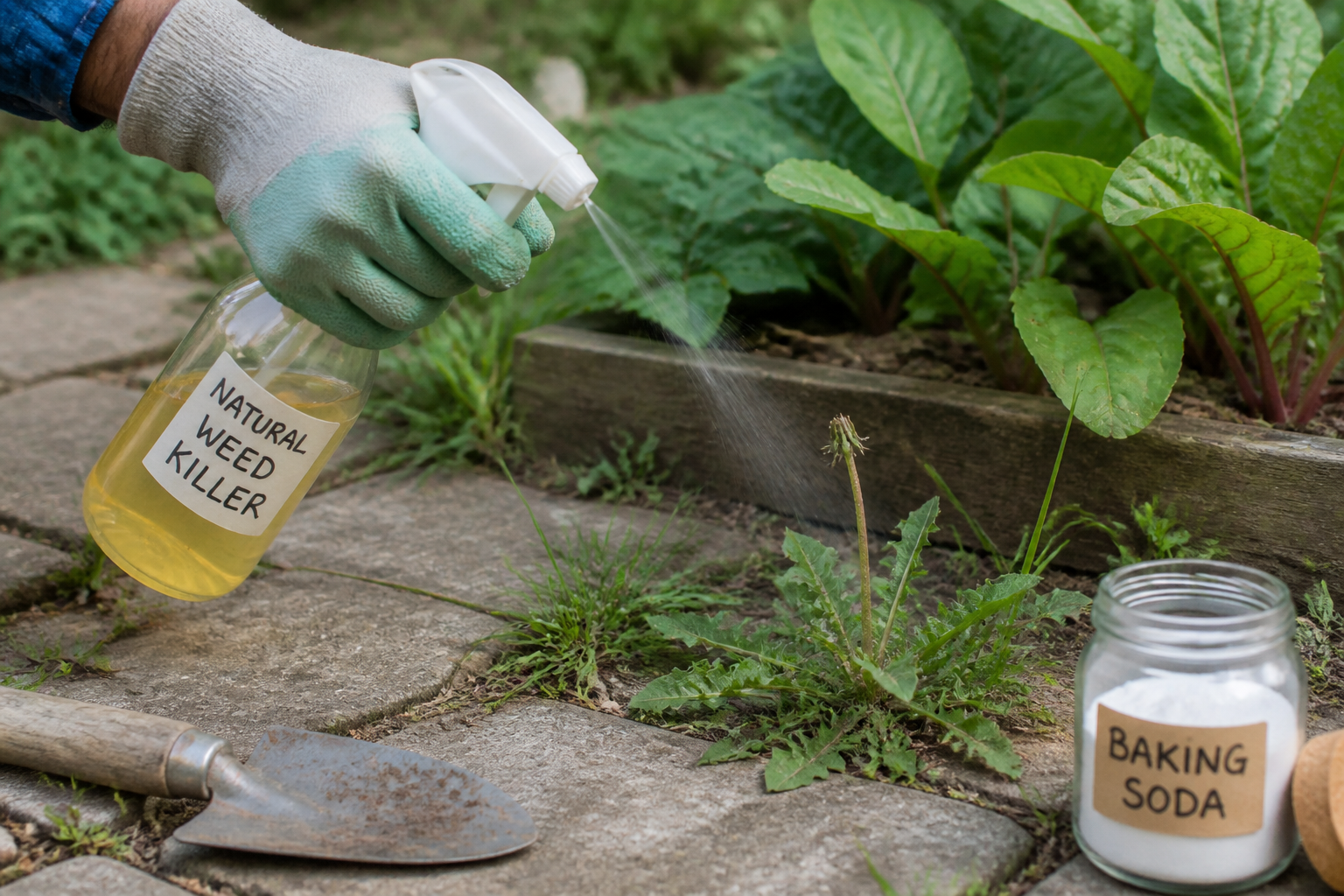 Désherbant naturel : quelles solutions efficaces pour un jardin sans pesticides ?