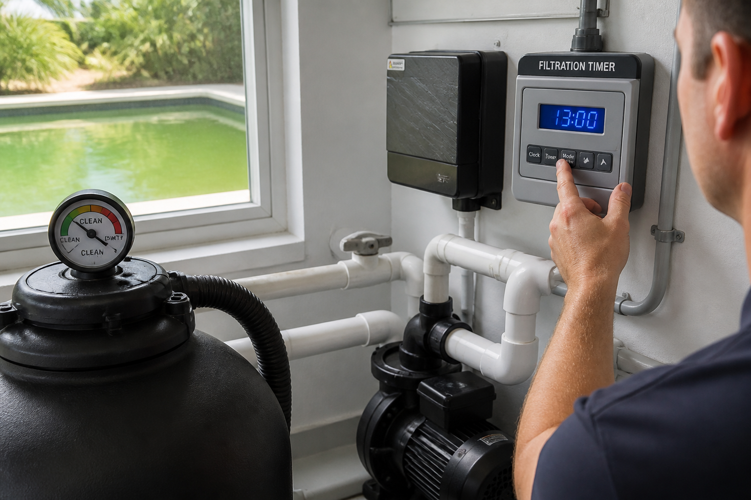 Filtration piscine : les réglages qui font toute la différence
