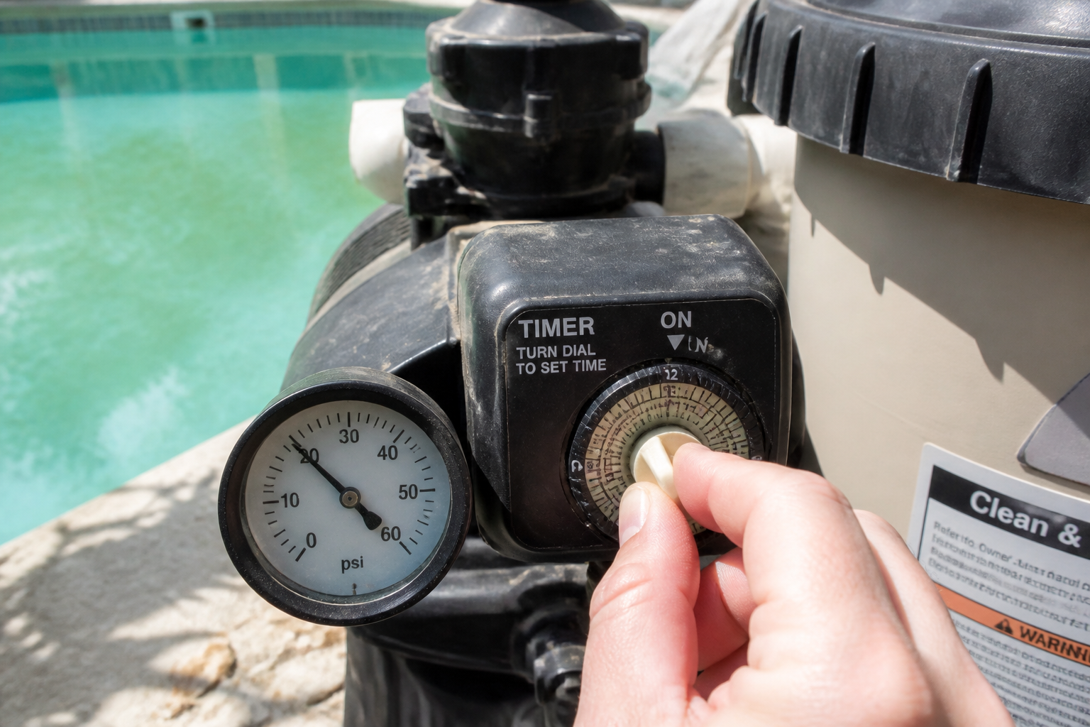 Filtration piscine : les réglages qui font toute la différence
