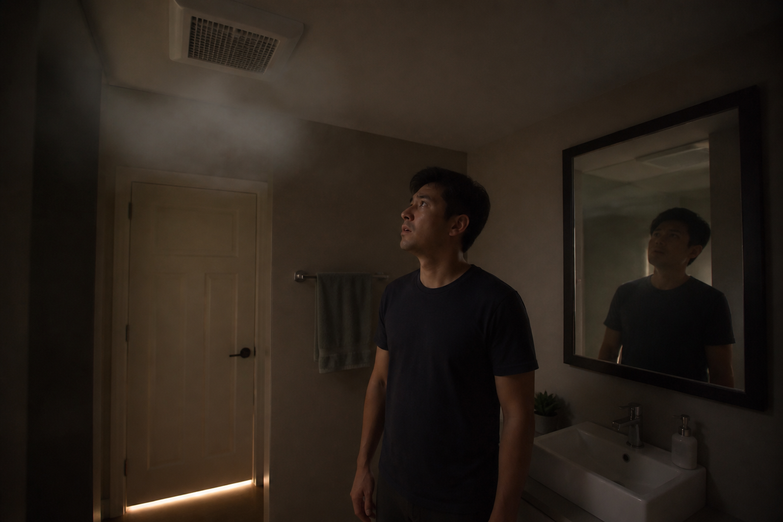 L’odeur de tabac du voisin passe par la VMC de la salle de bain : que faire ?