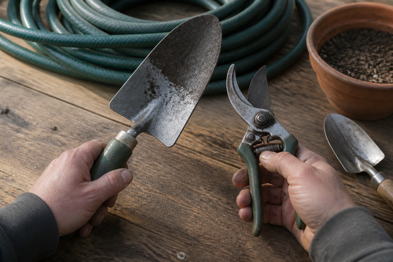 Outils de jardinage : les 10 indispensables pour débuter