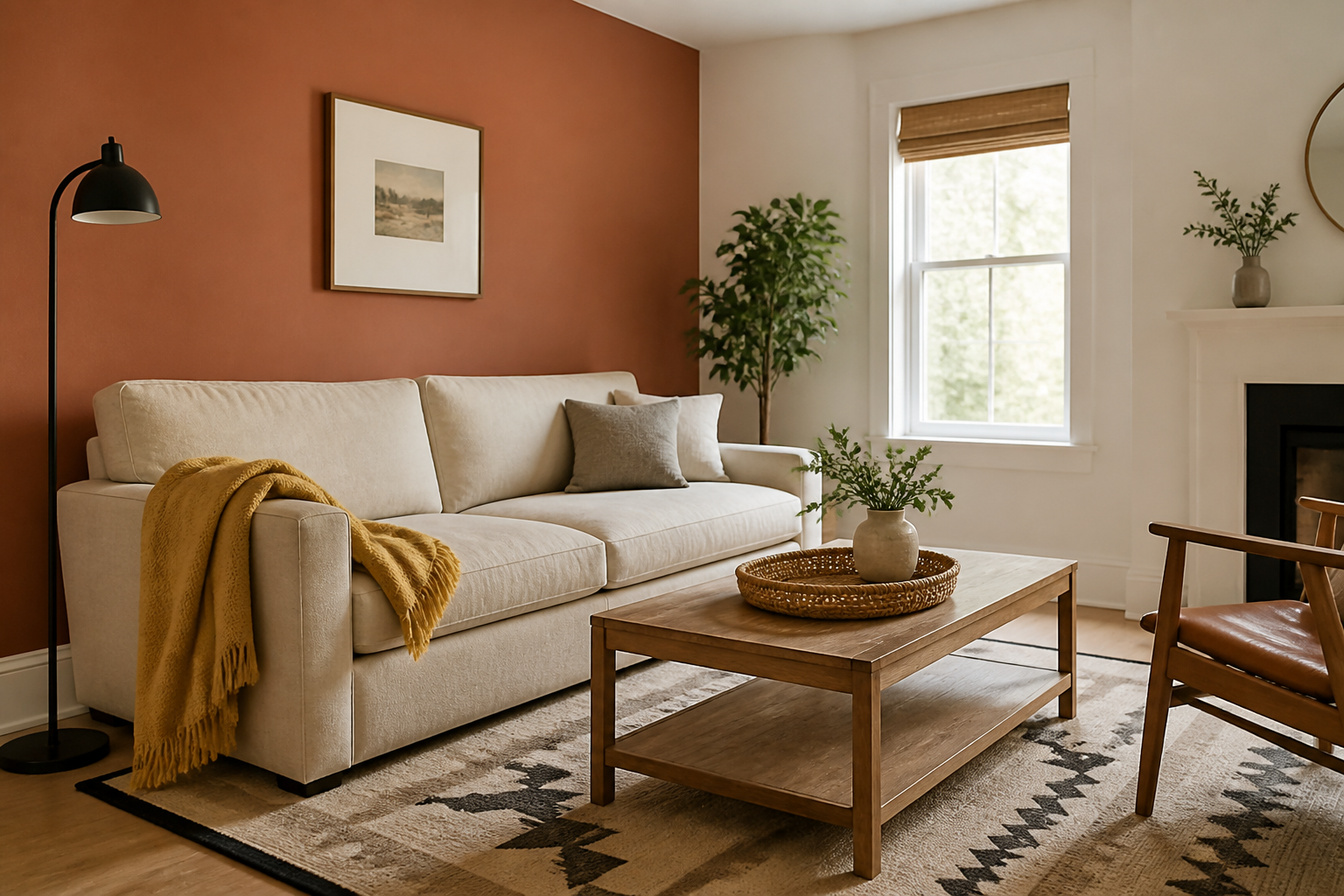 Peinture terracotta : 3 idées déco pour un intérieur chaleureux