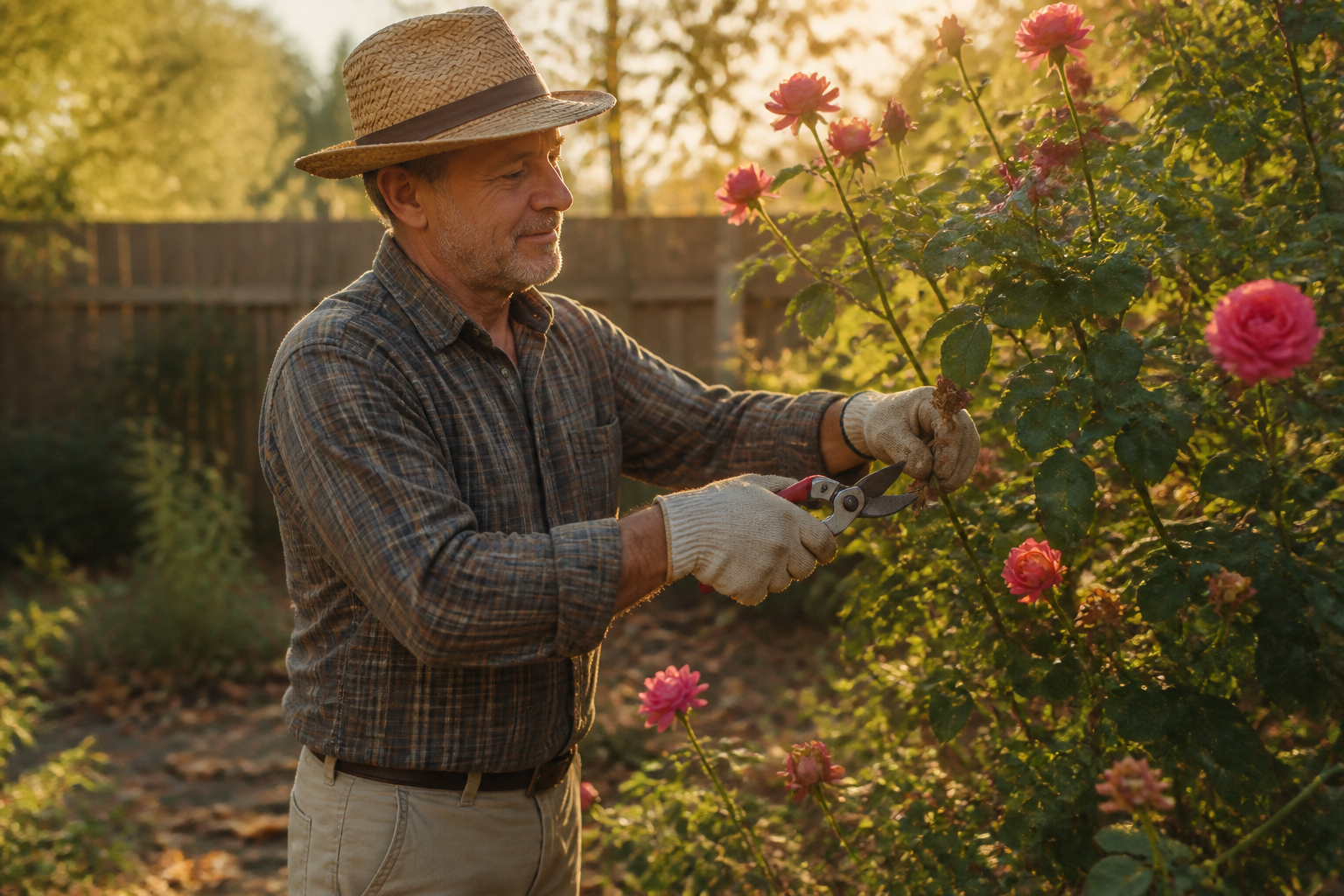 Quand tailler les rosiers pour des fleurs jusqu'à l'automne ?