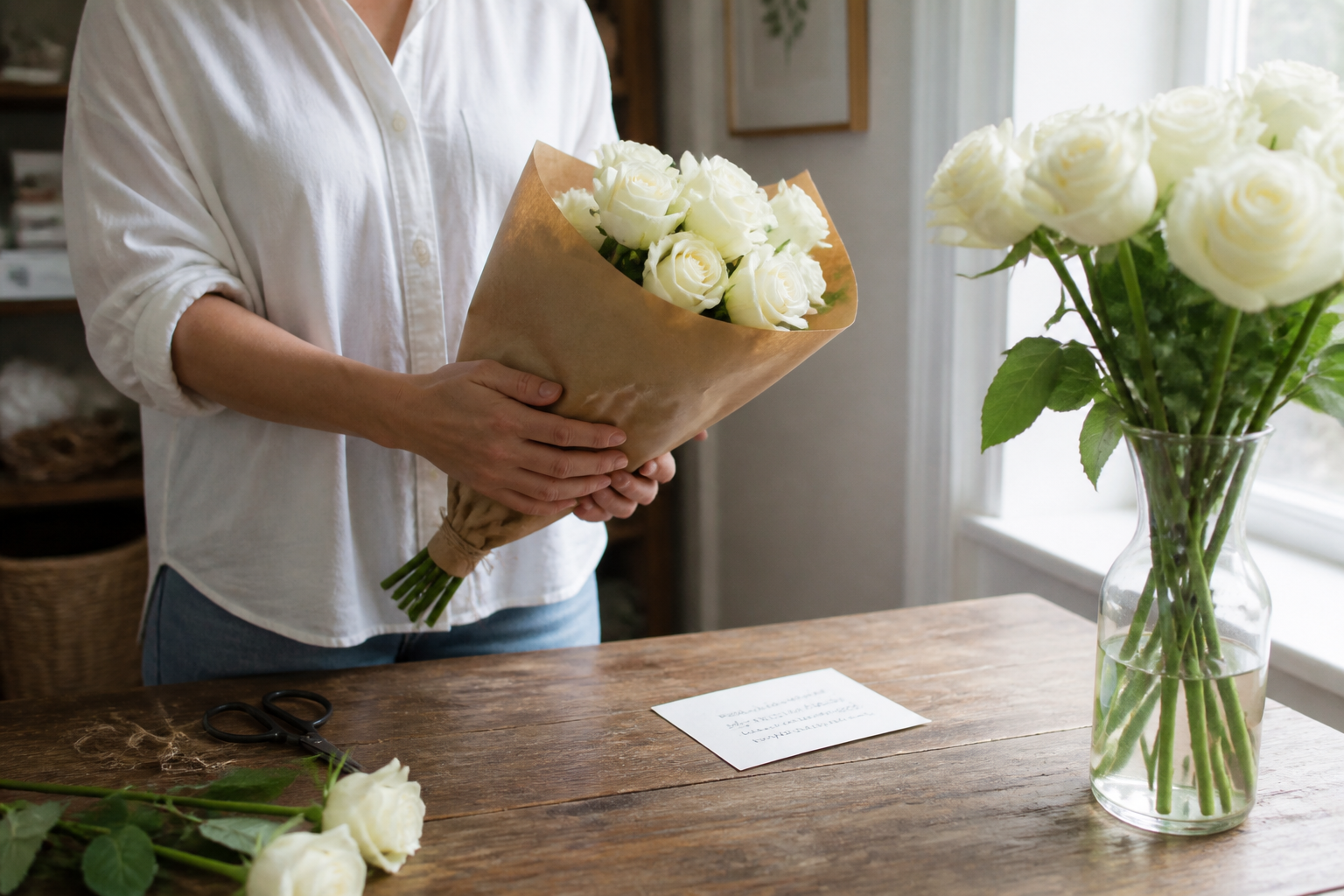 Que signifient les roses blanches ? Décryptage et symboles