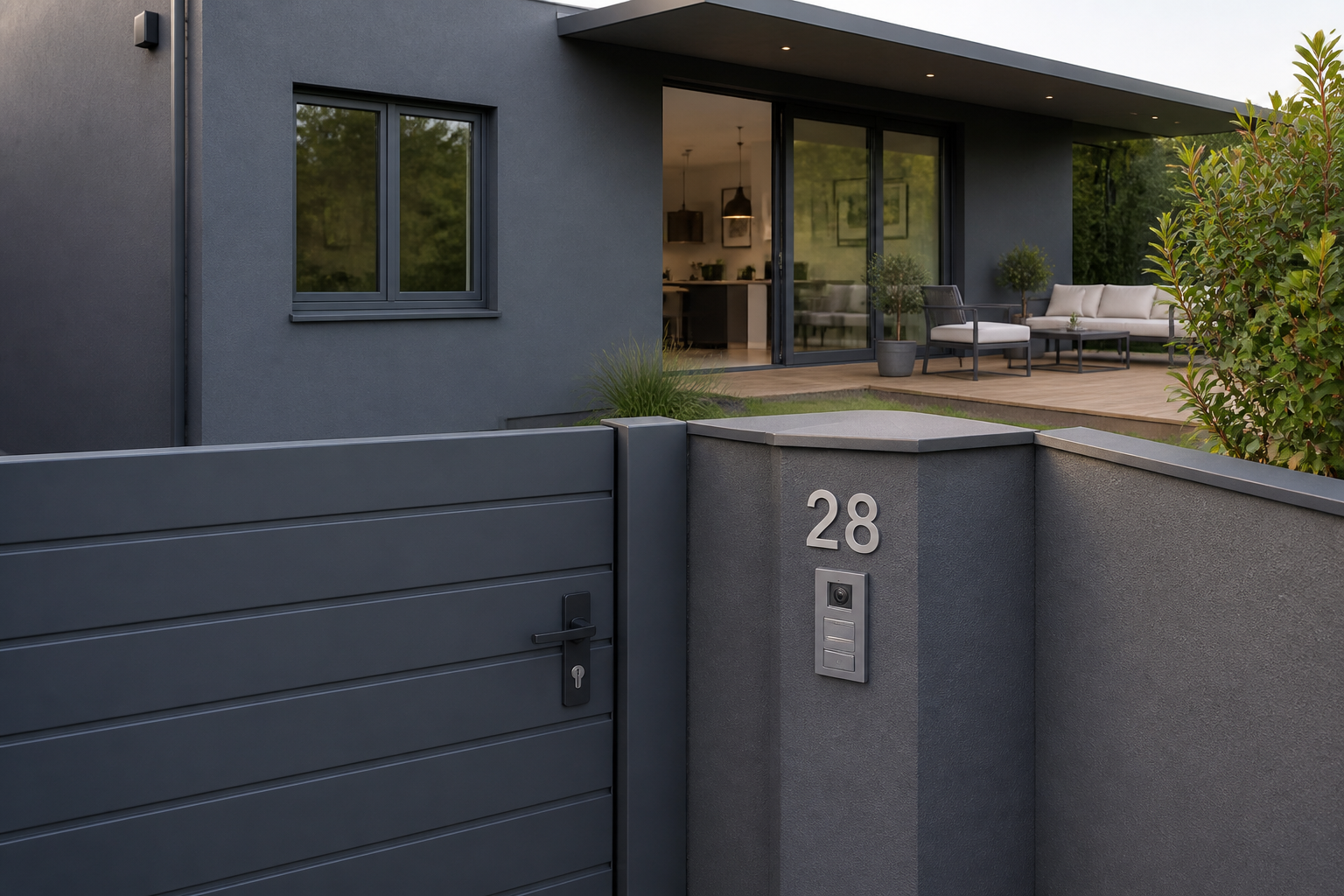 RAL 7016 : la couleur anthracite qui habille tout