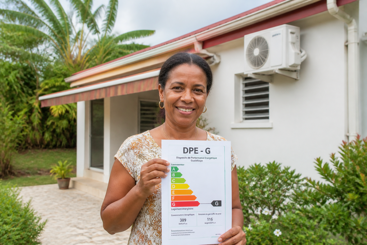 Rénovation énergétique en Guadeloupe : commencez par le DPE