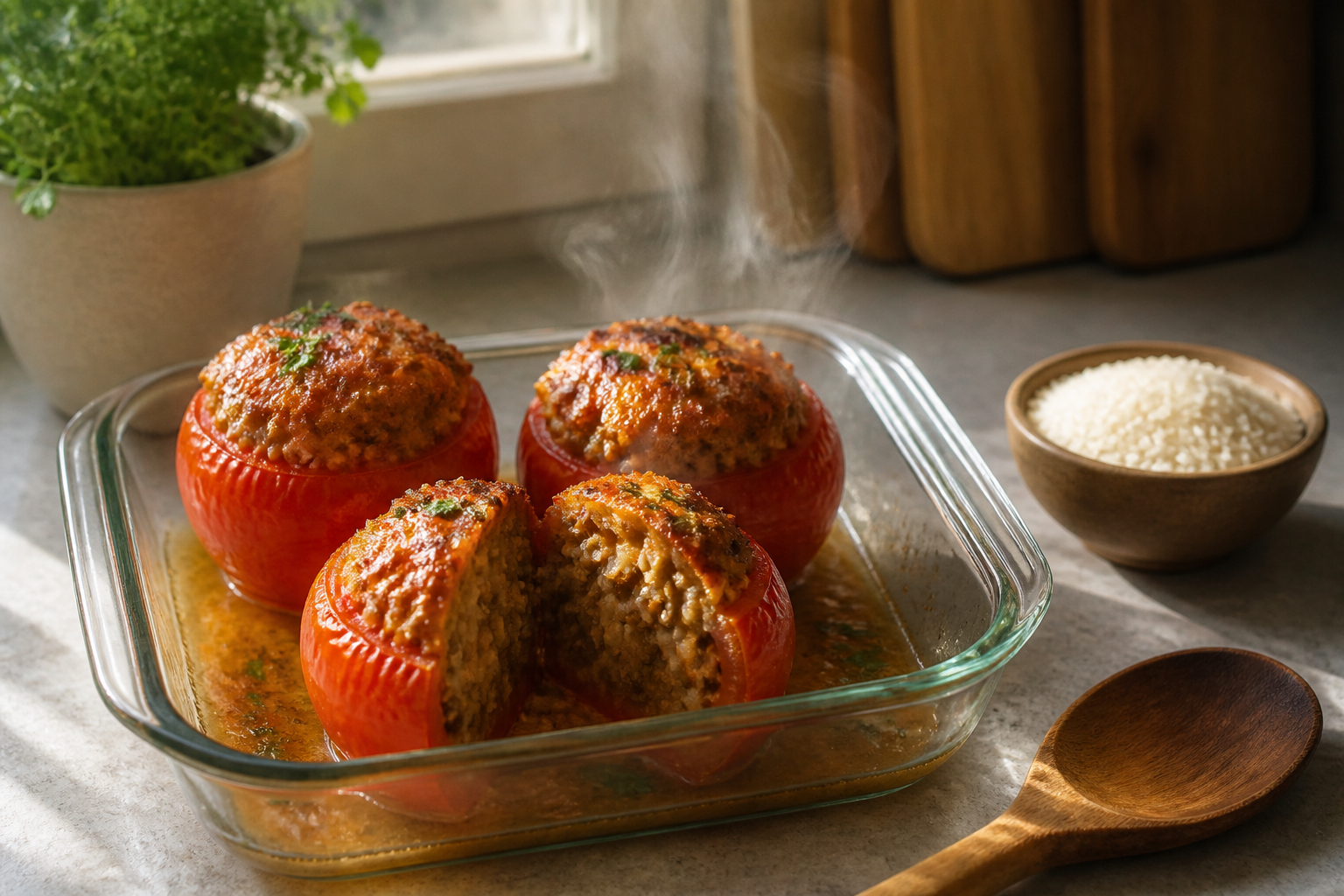 Tomates farcies au four : la recette qui change tout