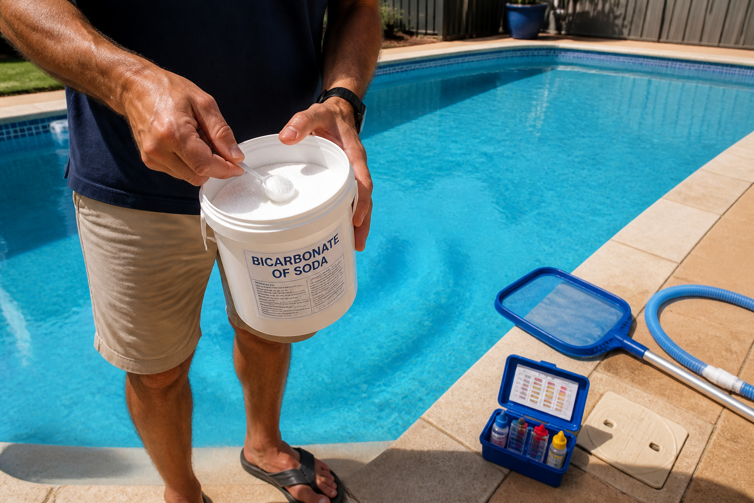 Augmenter le TAC de sa piscine sans toucher au pH : mode d'emploi