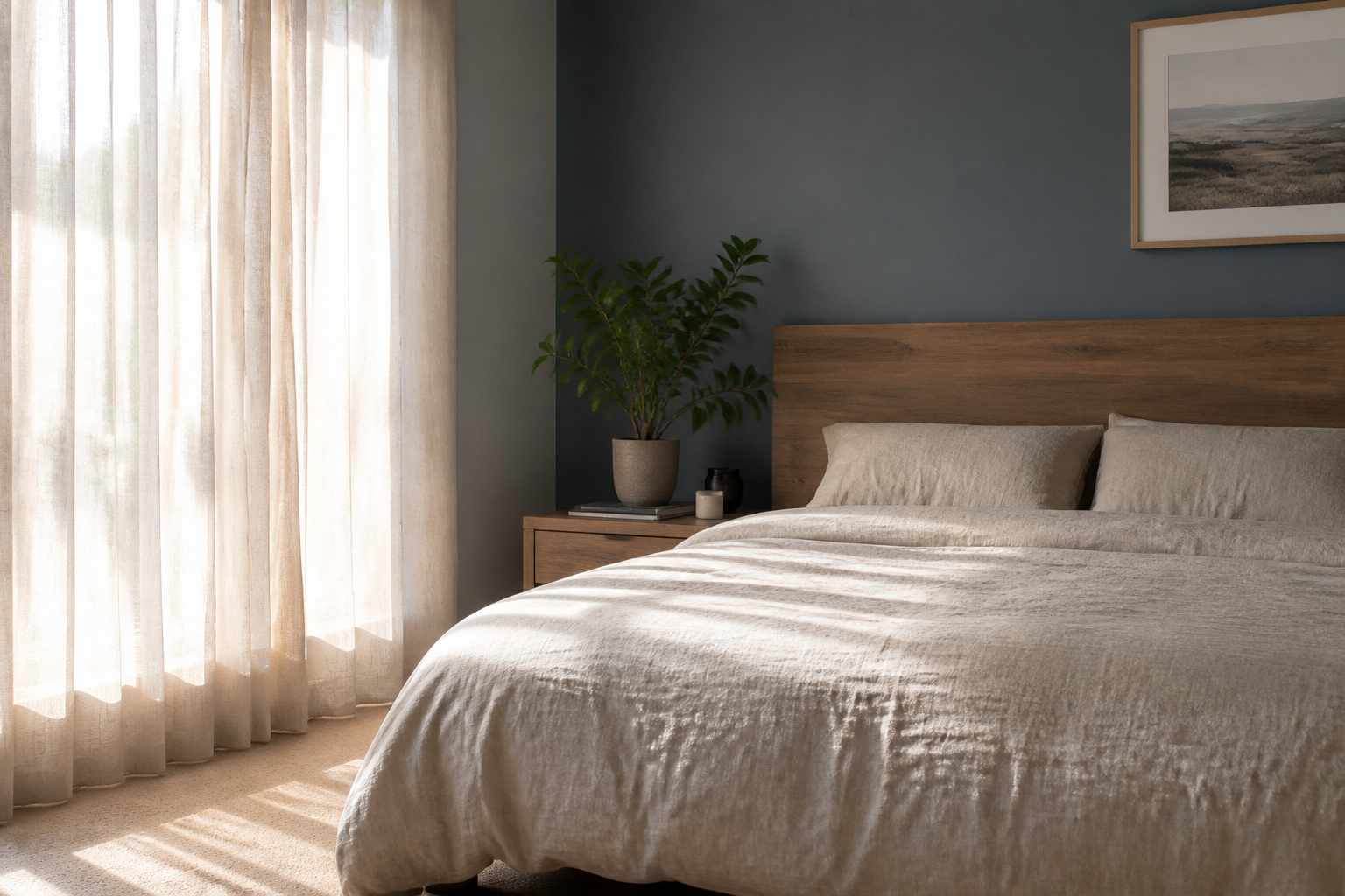 Couleur chambre apaisante : le nuancier qui marche
