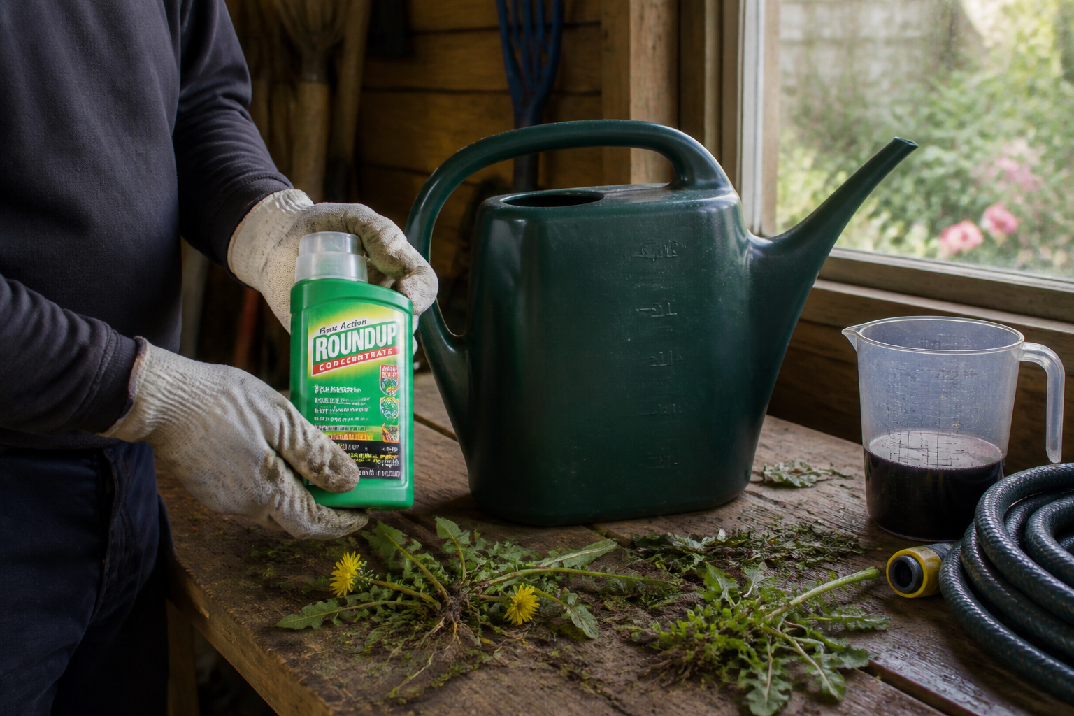 Dosage Roundup 5 litres : les quantités exactes