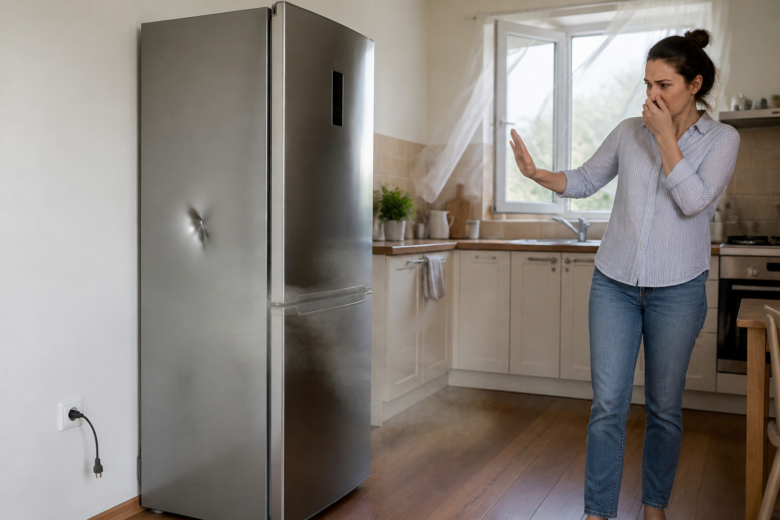 Frigo percé : que faire en cas de fuite de gaz ?