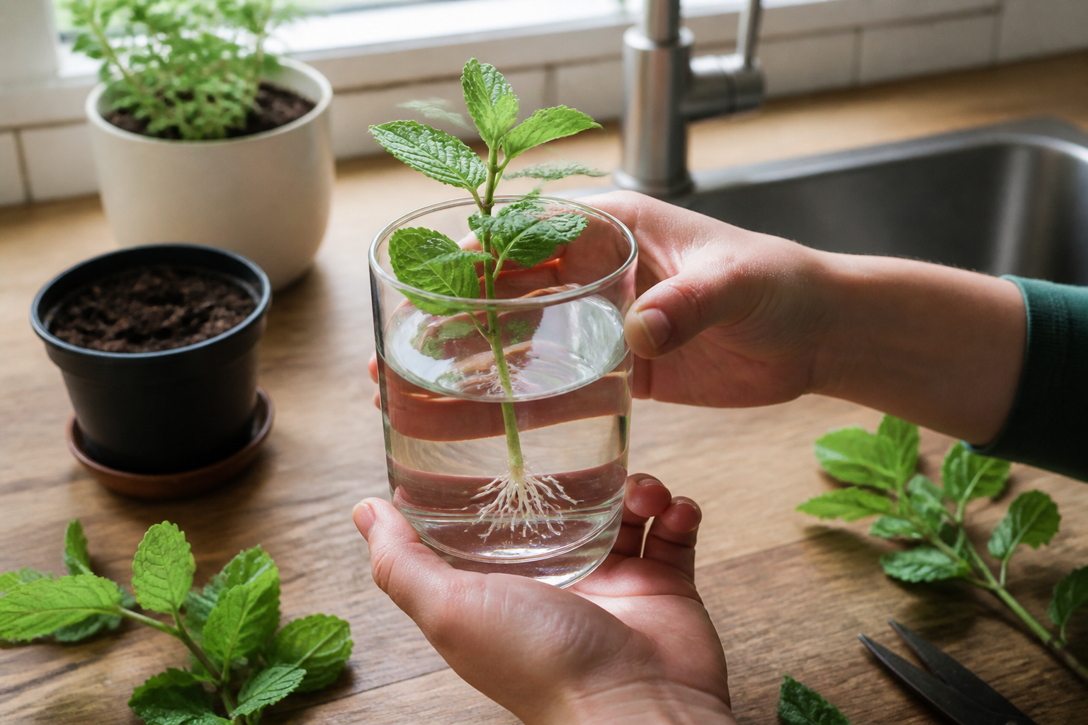Menthe à l'infini : les astuces pour multiplier vos pieds sans effort