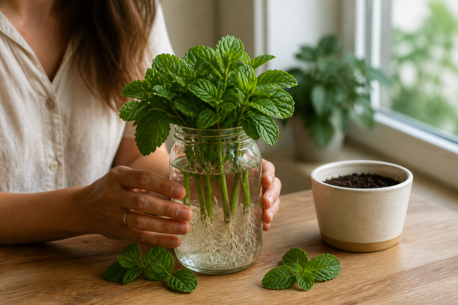 Menthe à l'infini : les astuces pour multiplier vos pieds sans effort