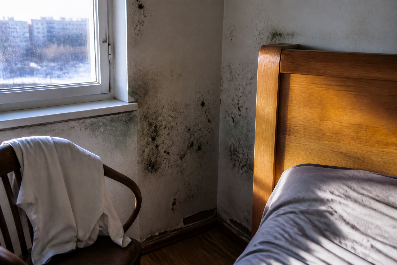 Moisissure mur chambre : les solutions qui marquent vraiment