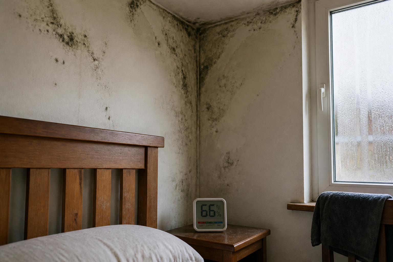 Moisissure mur chambre : les solutions qui marquent vraiment