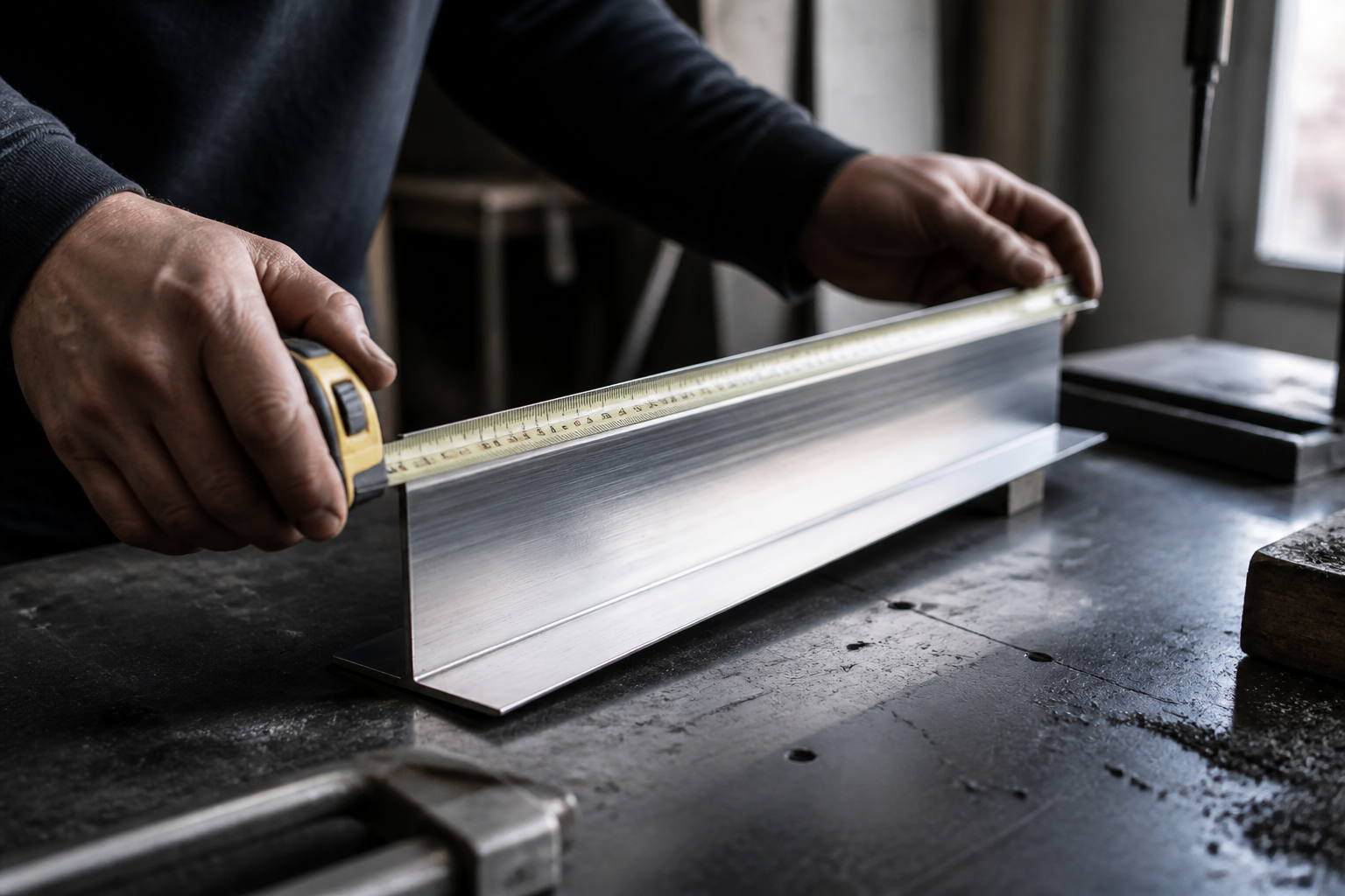 Profilé inox sur mesure : le geste qui change tout