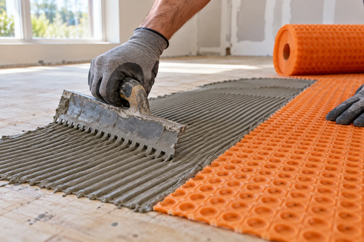 Installer un plancher chauffant électrique sous la céramique : la méthode étape par étape